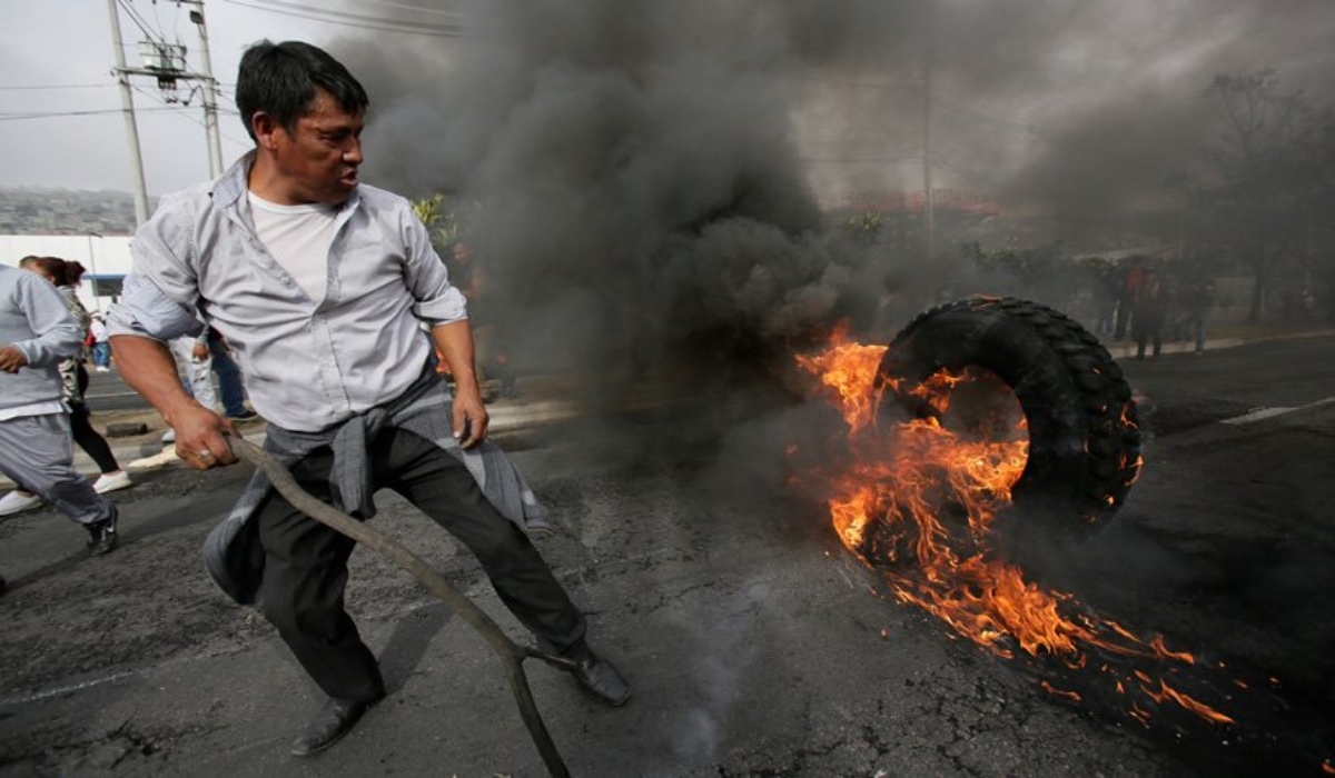 Protesta en Ecuador| RT @ActualidadRT