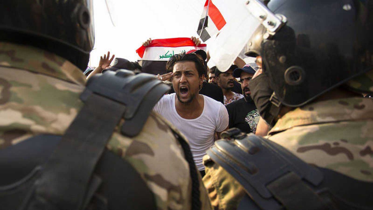 Protestas en Irak