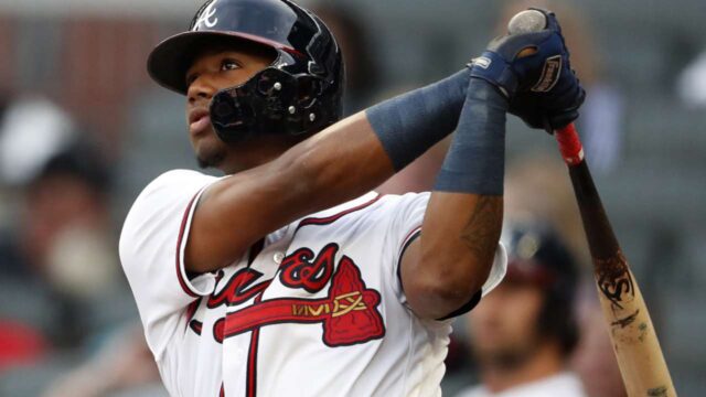 Ronald Acuña Jr. brilló en su regreso al campo de juego