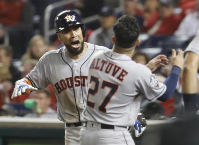 Robinson Chirinos lideró la reacción de los Astros en Washington