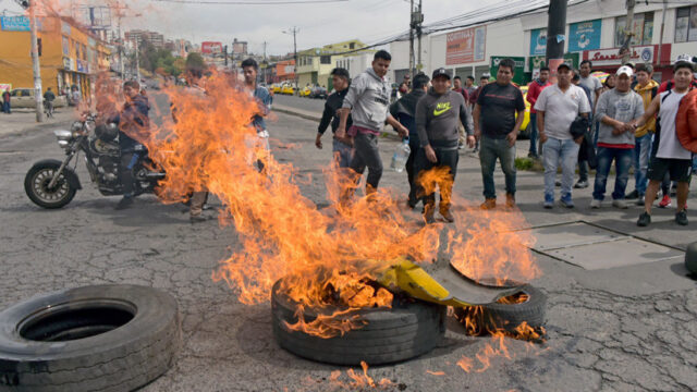 Así fueron los disturbios en Ecuador en contra de los anuncios económicos de Lenín Moreno