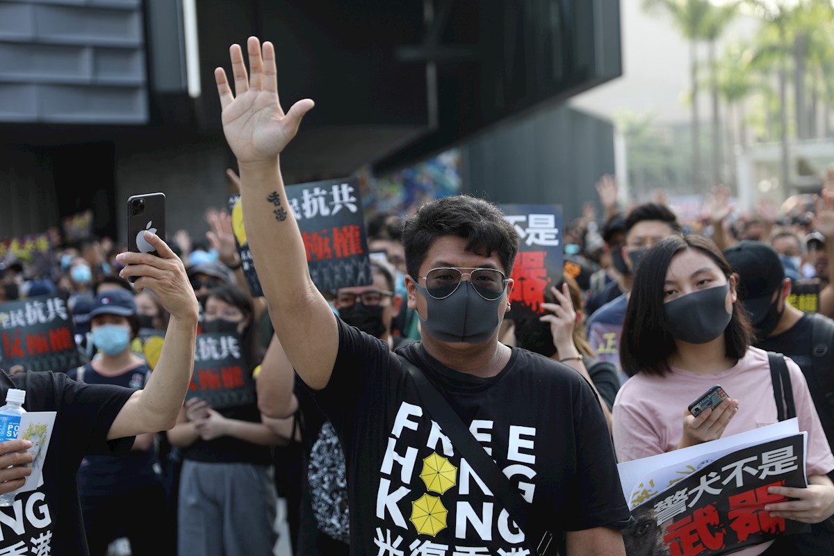 Protestas en Hong Kong