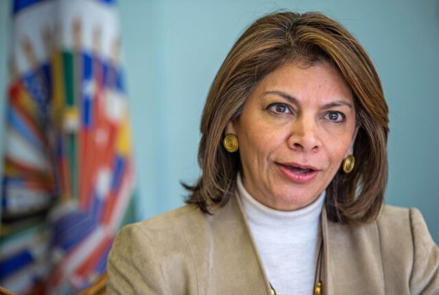 Laura Chinchilla: No avalo intervenciones militares en Venezuela