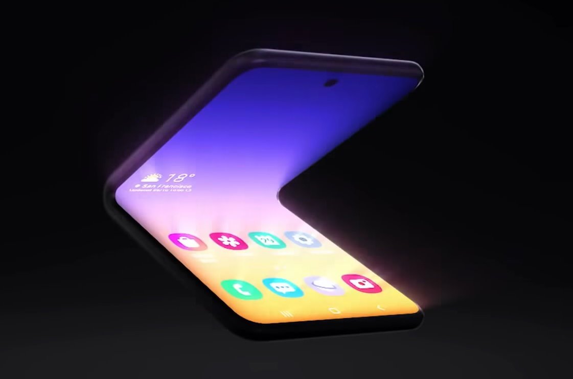 Plegable de Samsung