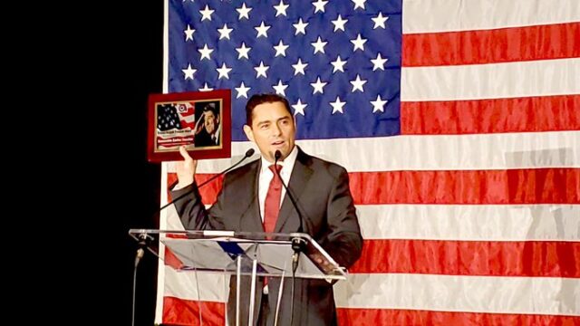 Vecchio recibió el Premio Ronald Reagan a la Libertad