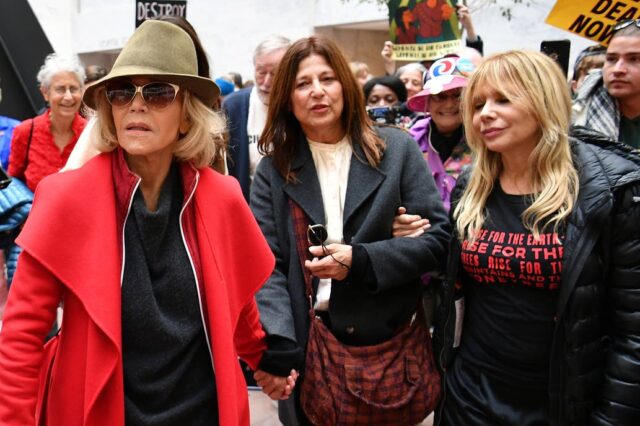 Arrestaron a la actriz Jane Fonda por cuarta vez