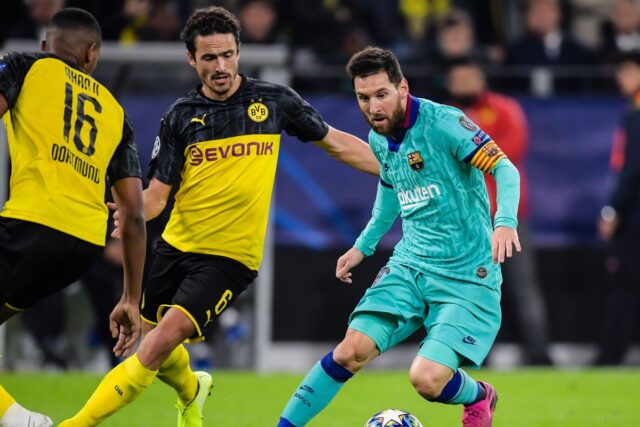 Barcelona busca colarse en los octavos de final contra el Dortmund