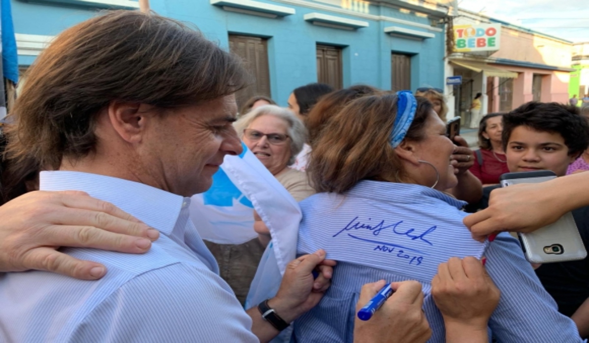 Candidato presidencial de Uruguay, derechista Luis Lacalle Pou| El País
