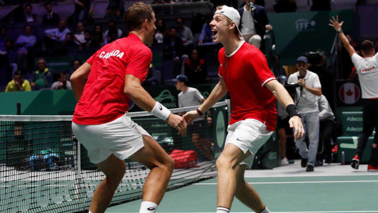 Denis Shapovalov Copa Davis-AFP