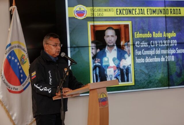 Una mujer detenida y 4 solicitados por el homicidio del ex concejal Edmundo Rada