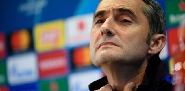 [VIDEO] Afición del Barcelona pide la renuncia de Ernesto Valverde