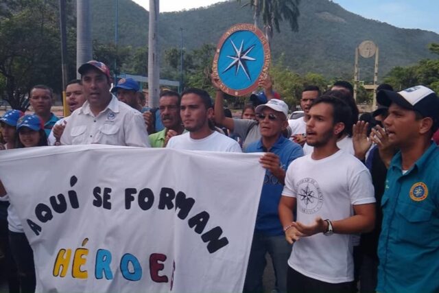 Estudiantes de la UDO Anzoátegui se unieron a la protesta en rechazo a Nicolás Maduro