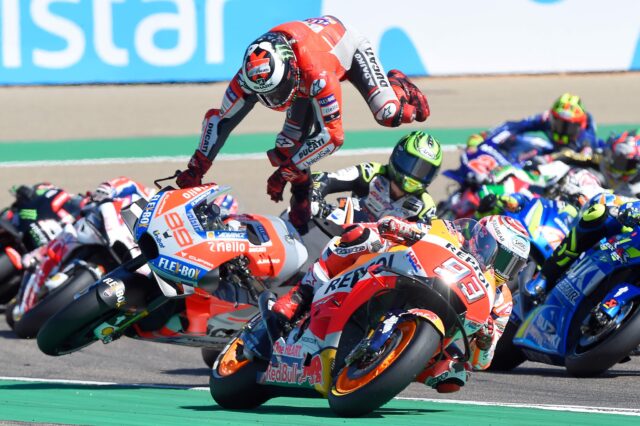 El piloto Jorge Lorenzo anunció que cuelga la moto