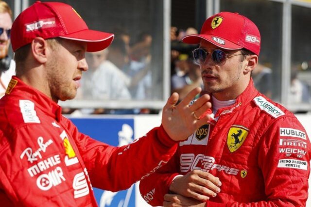 Leclerc y Vettel piensan que tienen que mejorar para la próxima carrera