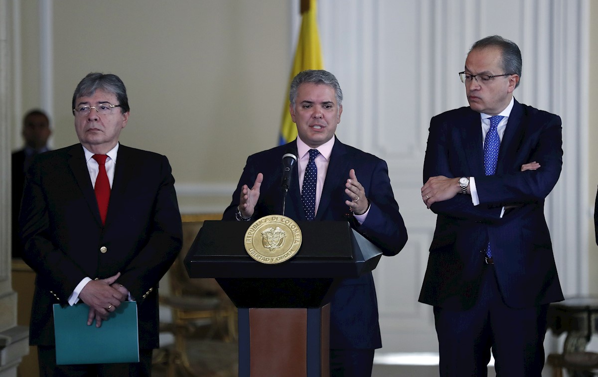 IvanDuque y Carlos Holmes Trujillo