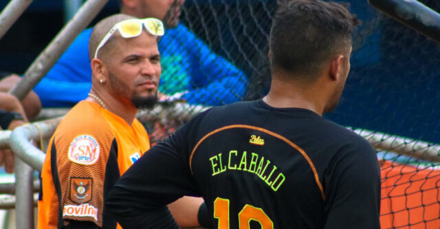 El aguilucho Jairo Pérez arrasó como el Pelotero de la Semana