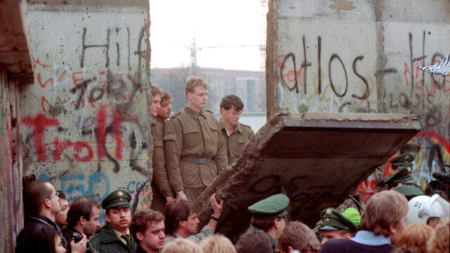 El Muro de Berlín en imágenes, a 30 años de la caída