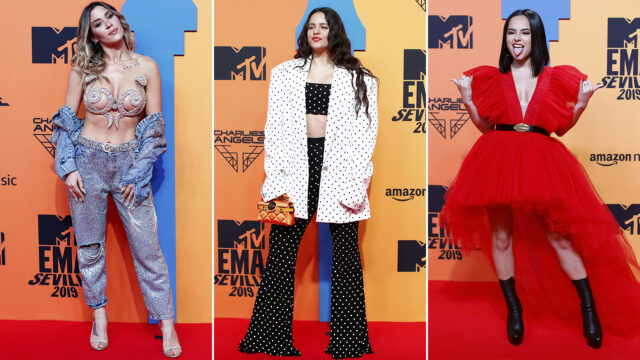Así lucieron los artistas en la alfombra roja de los MTV Europa