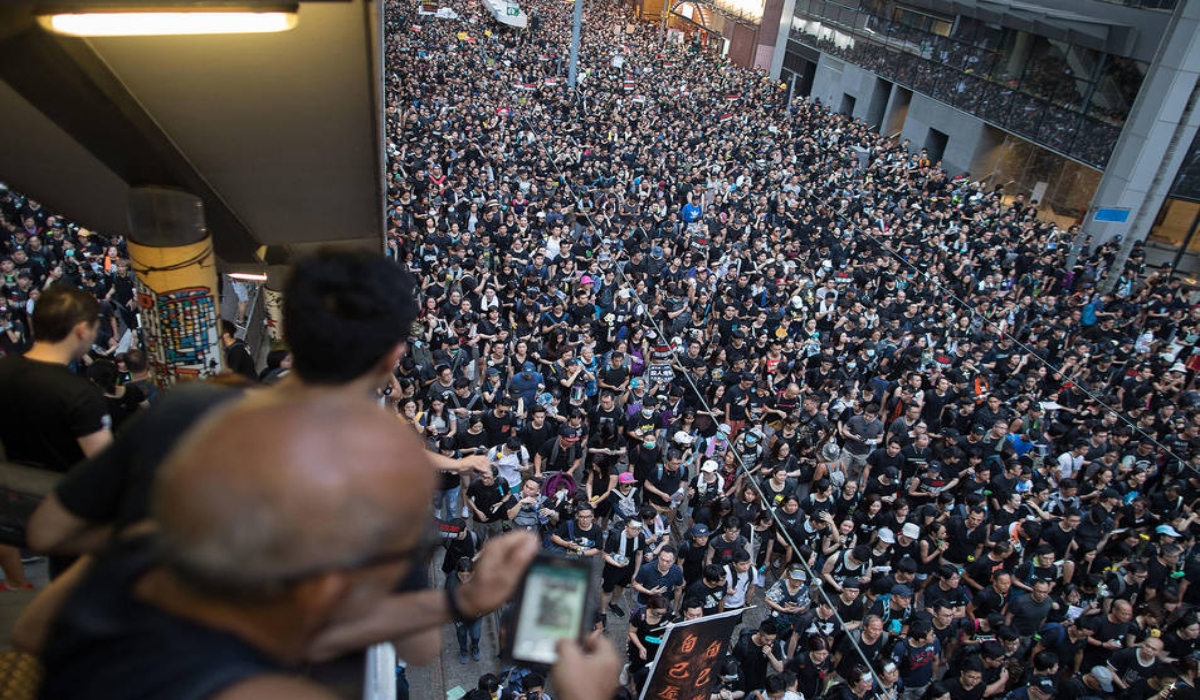 Manifestación en Hong Kong| EFE
