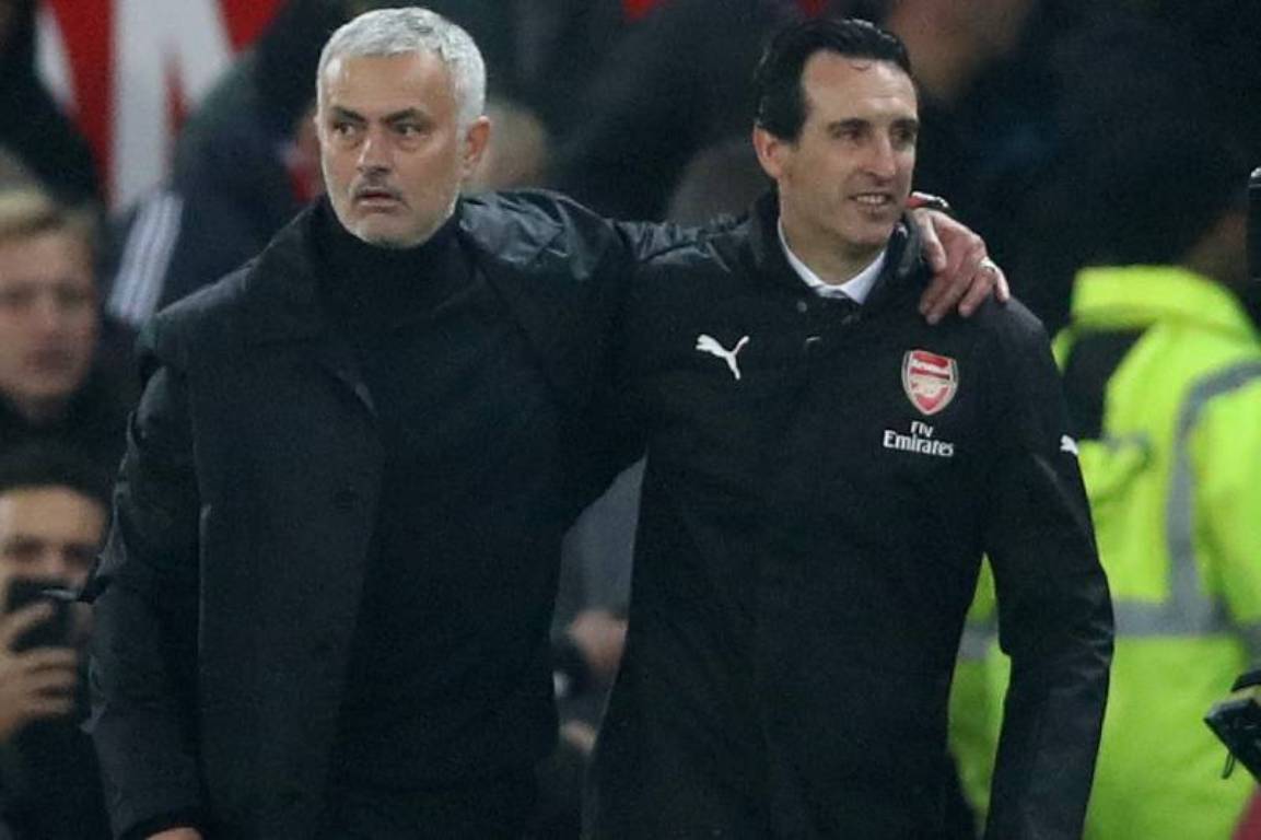 Mou y Unai Emery