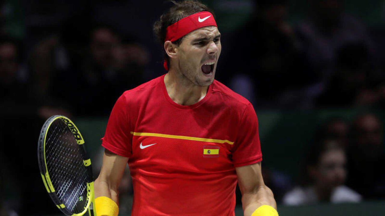 Nadal Copa Davis-AFP