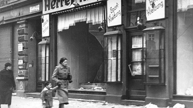 Kristallnacht vista desde la perspectiva que nos ofrece el presente