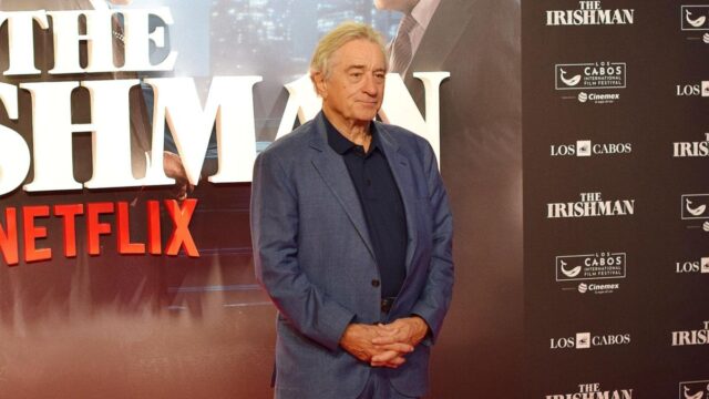 Robert De Niro presentó The Irishman en el Festival de Los Cabos