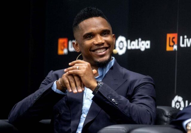 Samuel Eto'o fue aceptado en la Universidad de Harvard a los 38 años