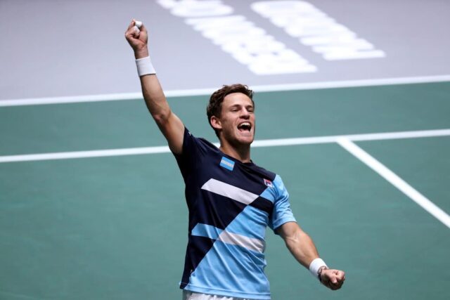 Schwartzman aseguró el triunfo de Argentina en la Copa Davis