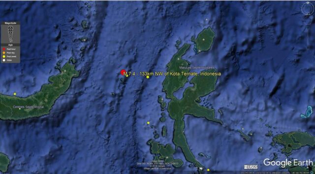 Un terremoto de 7,1 sacudió el norte de Indonesia y activó alerta de tsunami