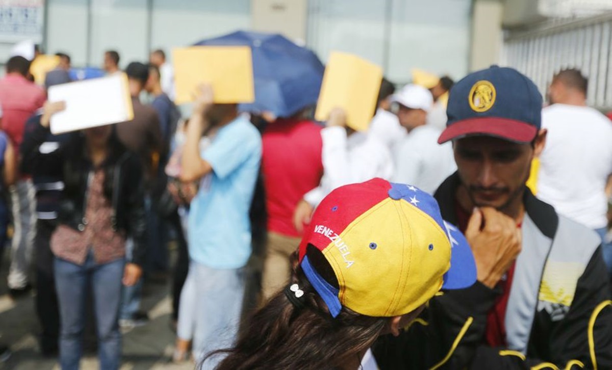 Venezolanos-lima