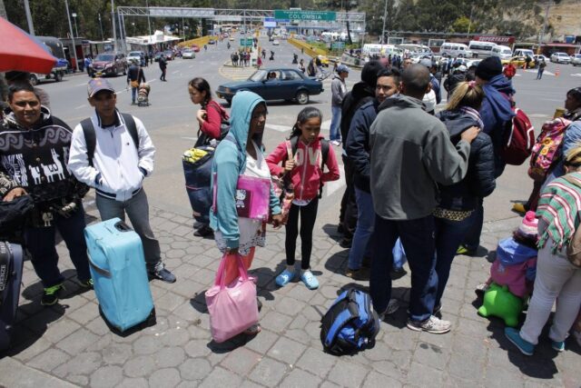 Migrantes venezolanos podrían llegar a 5,5 millones a finales de 2020