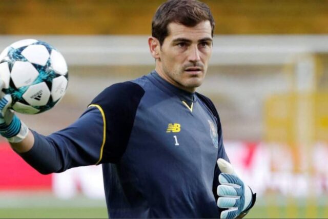 Iker Casillas se volvió a calzar las botas de fútbol y se entrenó