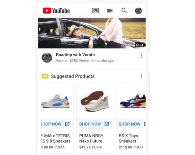 Google incorporó anuncios de compra en las búsquedas de Youtube