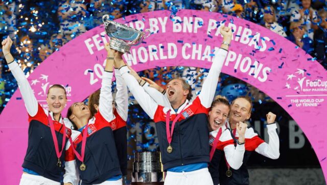 Francia ganó su tercera Copa Federación de tenis