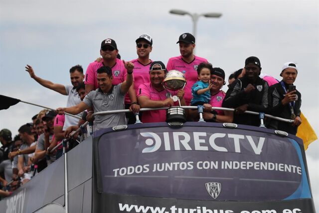 Independiente del Valle regresó a Quito tras coronación