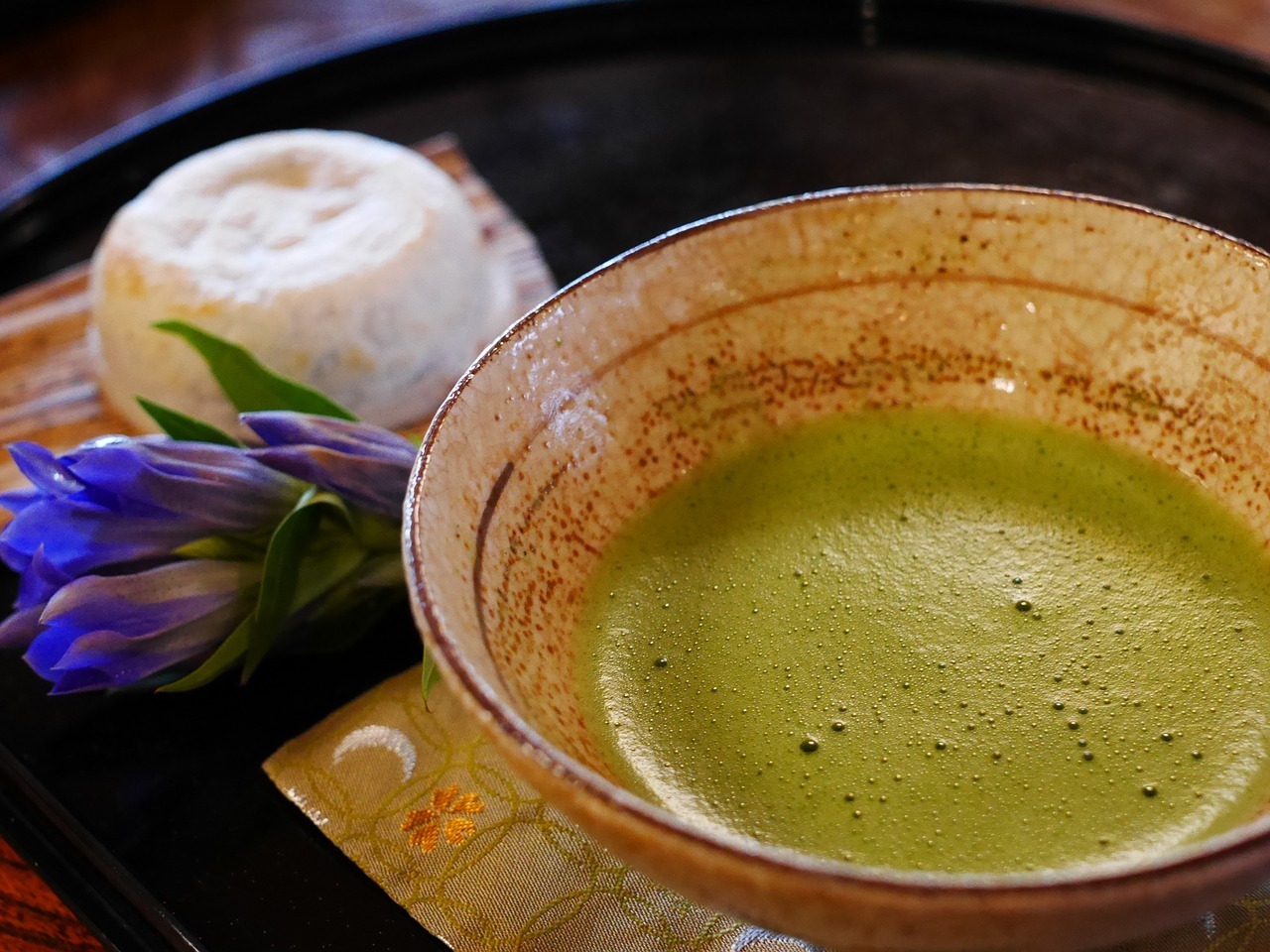 El té de matcha ayuda a combatir el estrés