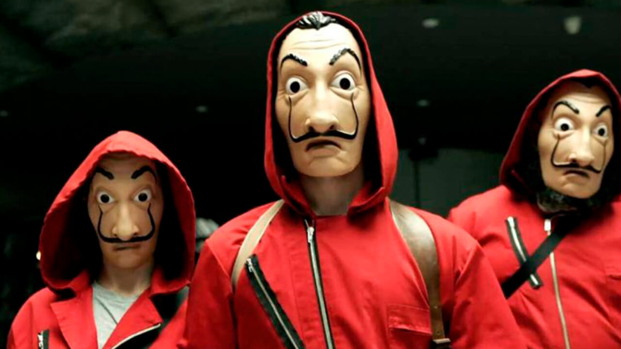La casa de papel Netflix se prepara para el combate