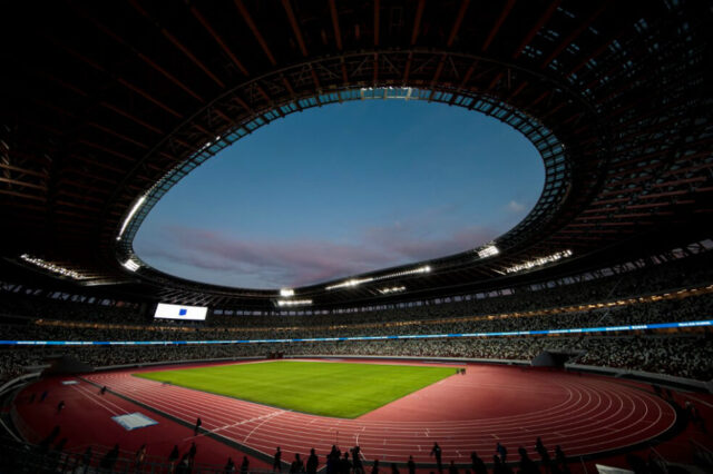 Tokio presentó su estadio para afrontar las altas temperaturas de verano