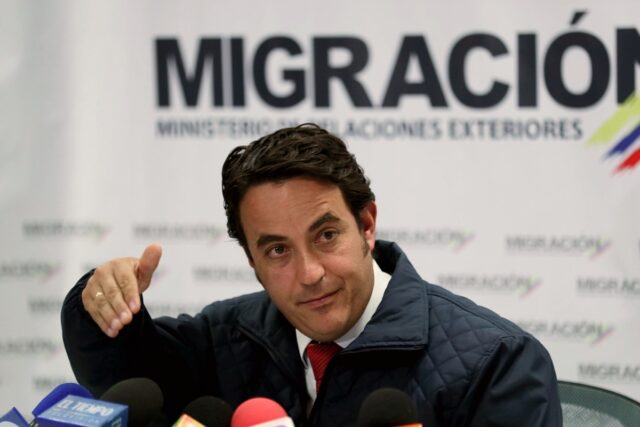 Christian Krüger renunció a su cargo como director de Migración Colombia