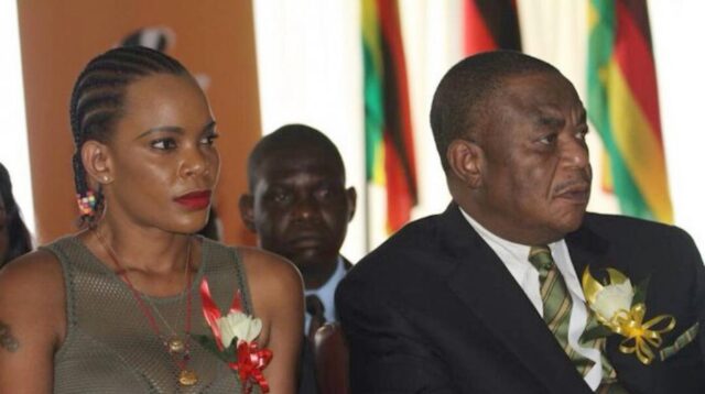 Acusan a la esposa del vicepresidente de Zimbabue de intentar asesinarlo