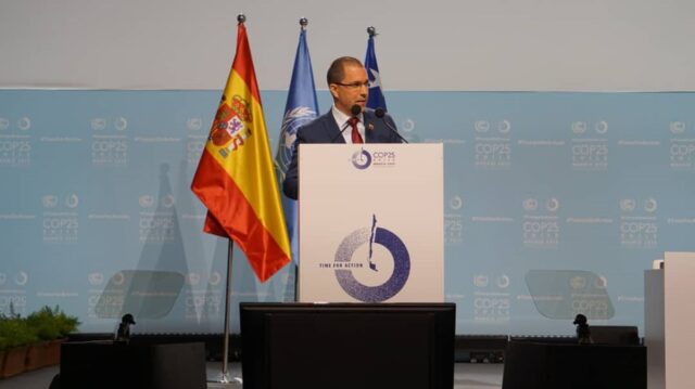 Países del Grupo de Lima boicotearon el discurso de Arreaza en la cumbre del clima