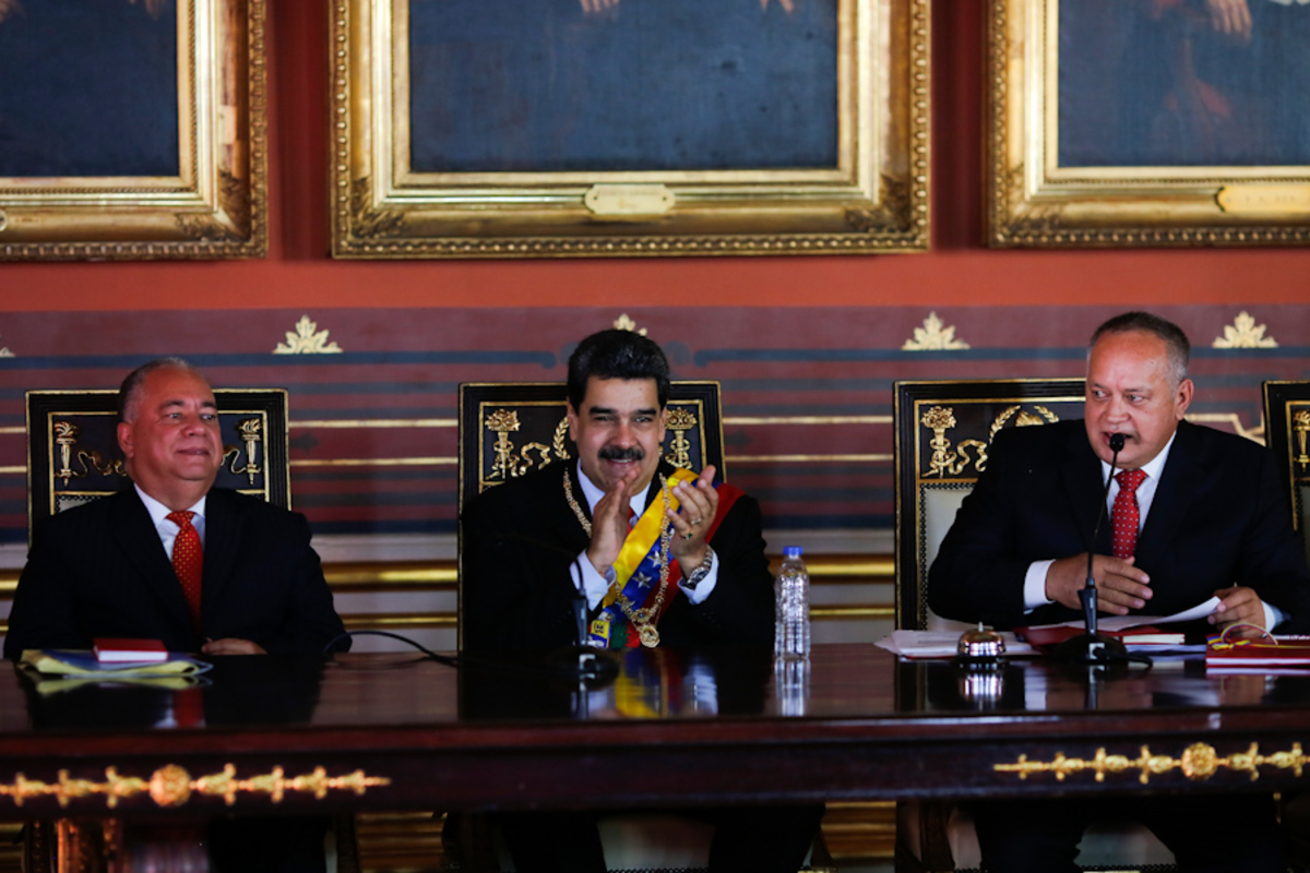 Nicolás Maduro, Diosdado Cabello, Elvis Amoroso (2)