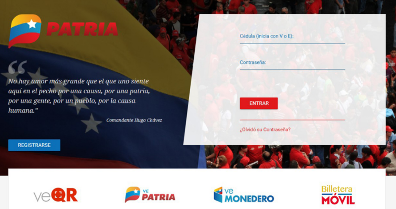 plataforma Patria