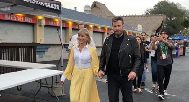 John Travolta y Olivia Newton-John interpretaron a Sandy y Danny 40 años después