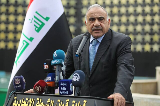 Parlamento de Irak aceptó la dimisión del gobierno