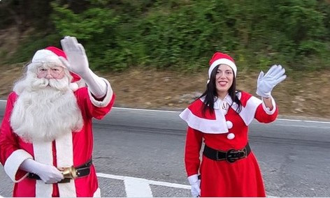Santa Claus vuelve a la Cota Mil para dar la bienvenida a la Navidad