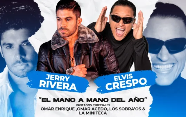 La Navidad comienza en el CCCT con una fiesta bailable junto a Jerry Rivera y Elvis Crespo