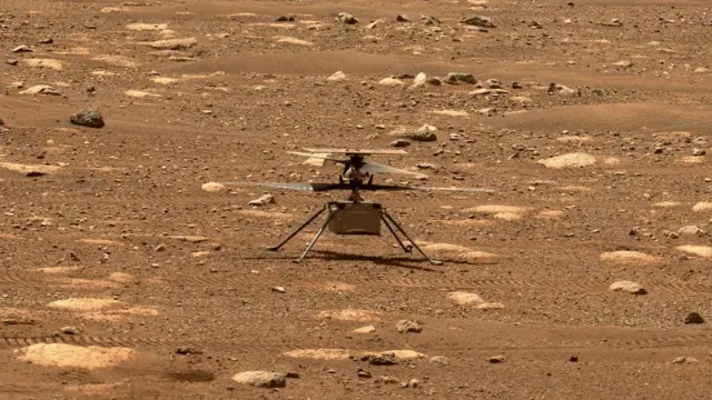 La NASA pierde contacto con su helicóptero en Marte
