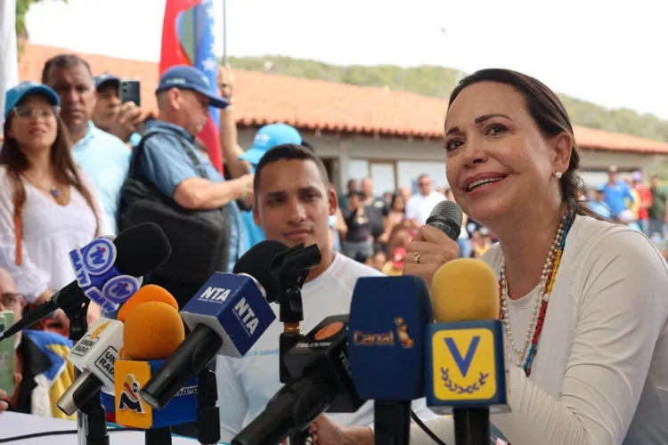 María Corina Machado a la FANB desde Margarita: “Espero cumplan su deber constitucional”